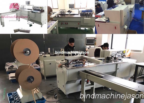 China Máquina de encadernação com arame duplo e função de perfuração PBW580 para calendário fornecedor
