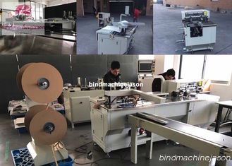 China Duo ring binding machine with hole punching function PBW580 for calendar fornecedor