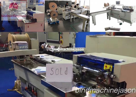 China Máquina de fechamento de dois anéis PBW580 para calendário com função de perfuração fornecedor