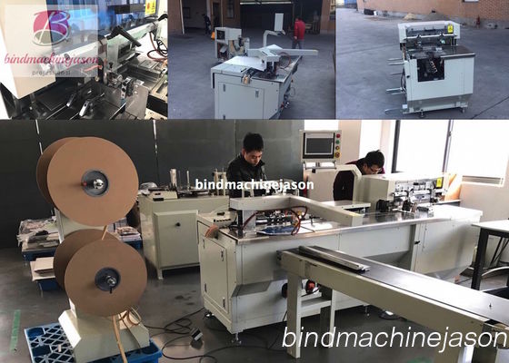 China Máquina de fechamento de fios duplos com função de perfuração PBW580 para calendário fornecedor