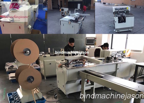 China Máquina de fecho com arame de laço duplo e função de perfuração PBW580 para cadernos fornecedor