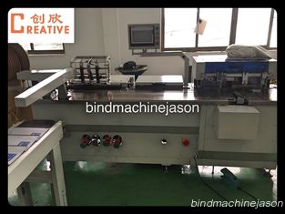 China High speed hole punching machine with wire binding function PBW580 fornecedor