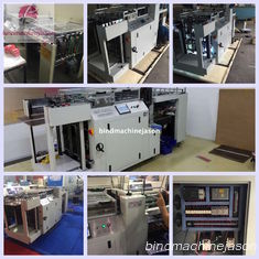 China Creative brand automatic hardcover punching machine SPB550 for print house fornecedor