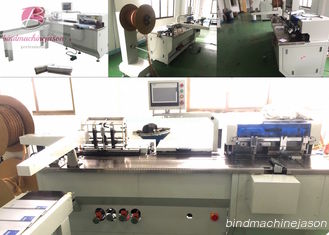 China Automatic Duo ring inserting machine with hole punching function PBW580 fornecedor