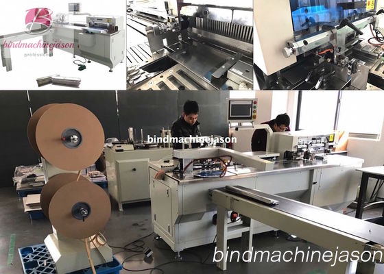 Twin loop wire binding machine with punching function PBW580 for calendar fornecedor