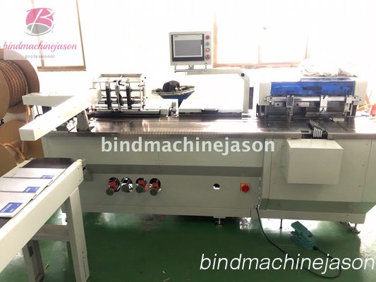 Máquina de encadernação com arame duplo e função de perfuração PBW580 para calendário fornecedor