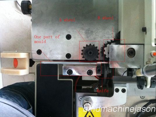 Professional double wire inserting machine DCA520 for calendar produce fornecedor