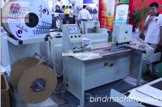Semi automatic double Wire closing machine DCB360 (1/4 - 1 1/4  ) for notebook fornecedor