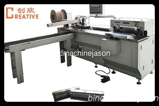 Twin loop wire binding machine with punching function PBW580 for calendar fornecedor