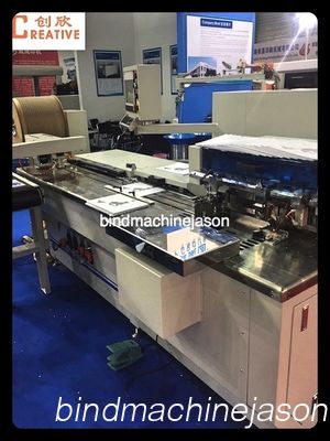Wire inserting machine inline hole punching function PBW580 for notebook fornecedor