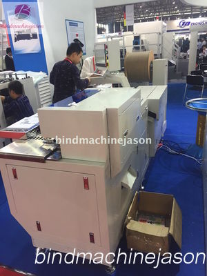 Máquina de encadernação de alta velocidade com perfuração PWB580 para calendário e notebook fornecedor