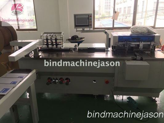 Máquina de encadernação de alta velocidade com perfuração PWB580 para calendário e notebook fornecedor