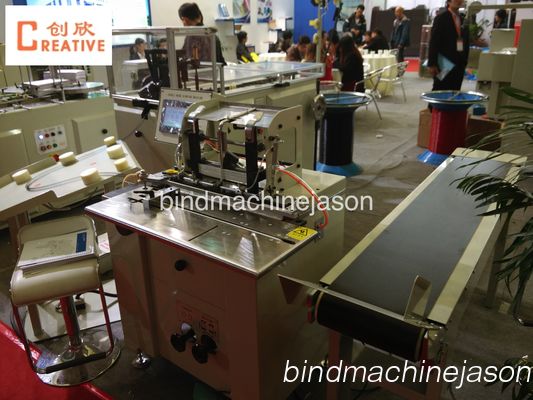 Máquina de encadernação de cabos duplos DCA520 com parte de cabide fornecedor