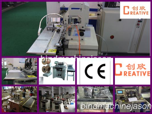 Calendar and notebook double coil binding machine DCA520 with hanger part fornecedor