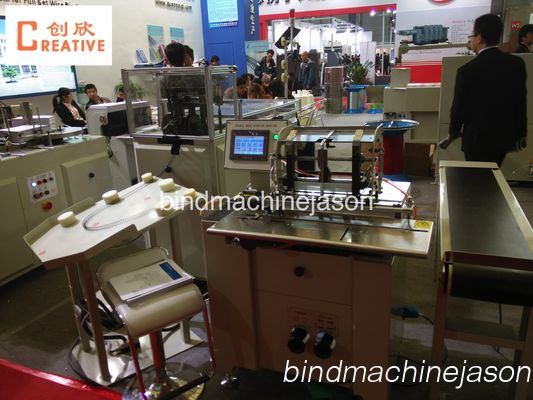 Calendário e computador portátil máquina de ligação de arame DCA520 de duplo laço com parte de cabide fornecedor