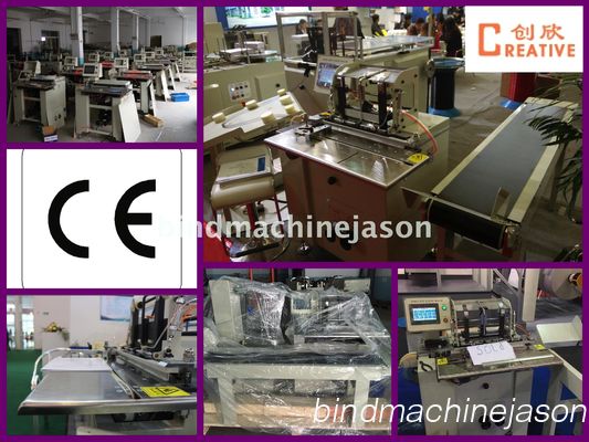 Máquina de encadernação de notebooks DCA520 com parte do cabide preço acessível fornecedor