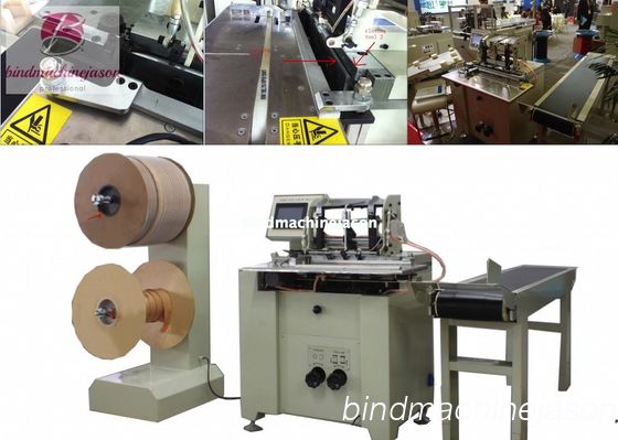 Calendar and notebook double coil binding machine DCA520 with hanger part fornecedor