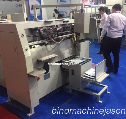 Máquina de inserção de arame espiral SSB420 com fecho espiral para cadernos fornecedor