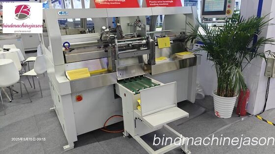 Plastic coil forming and binding machine PS420 used for notebook with differ thickness fornecedor