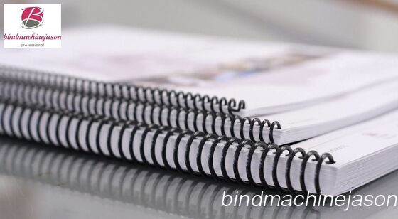 Plastic coil forming and binding machine PS420 used for notebook with differ thickness fornecedor